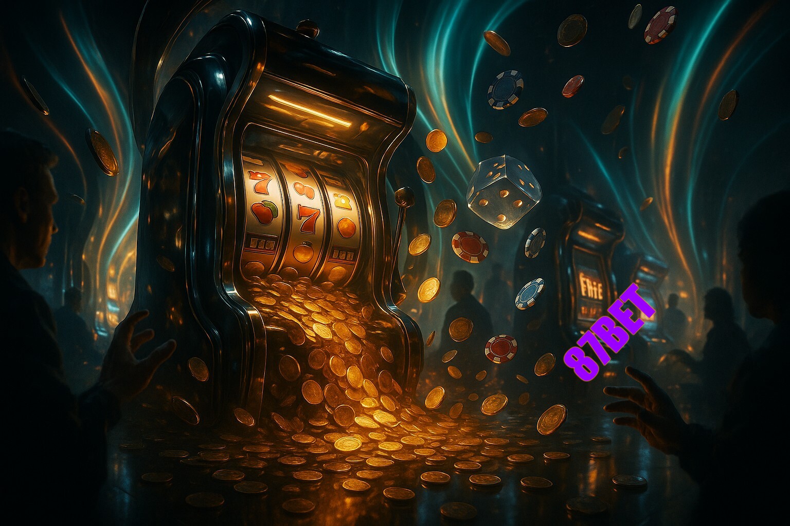 Diversos jogos de caça-níqueis